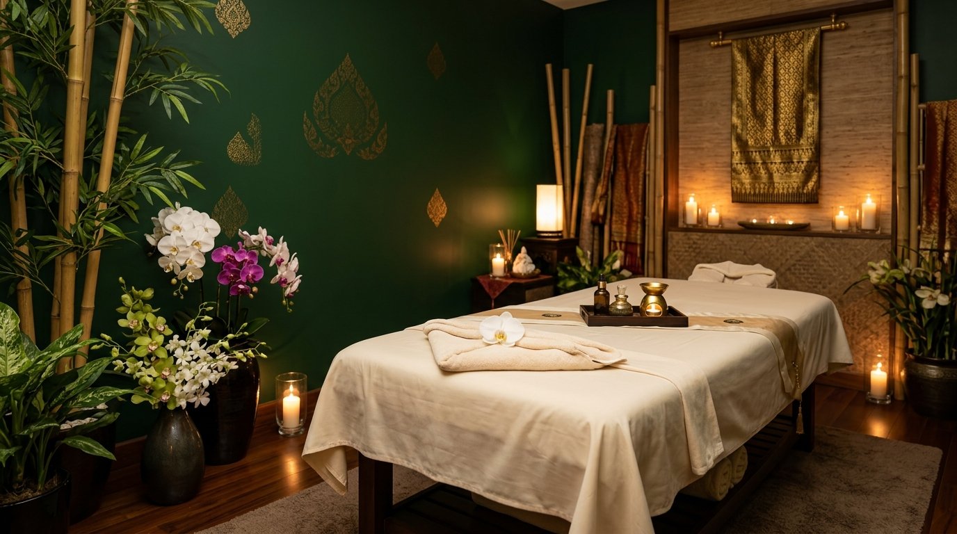 Luxury Thai Spa Ambiance